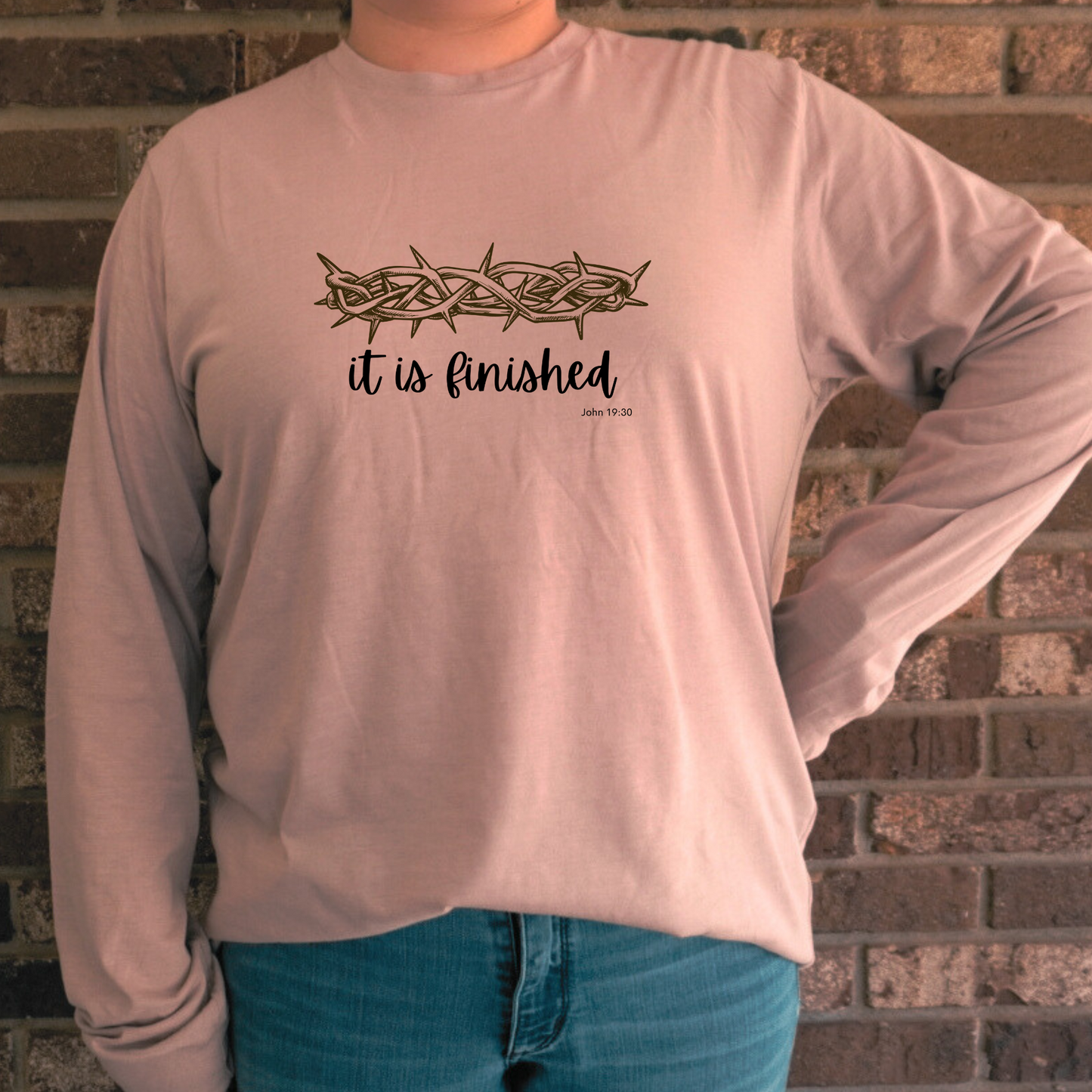 It is Finished Long Sleeved Shirt