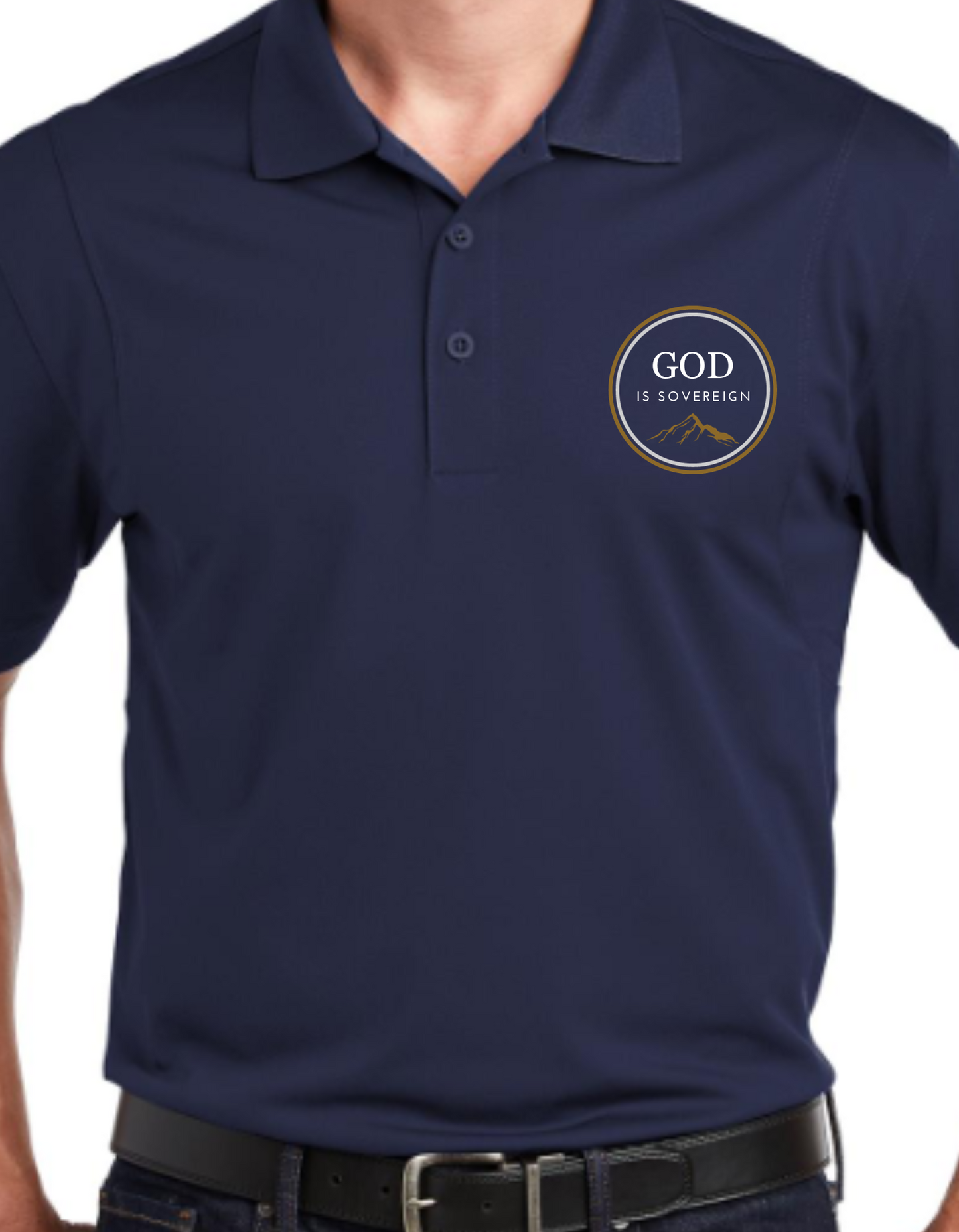 God is Sovereign Polo Shirt