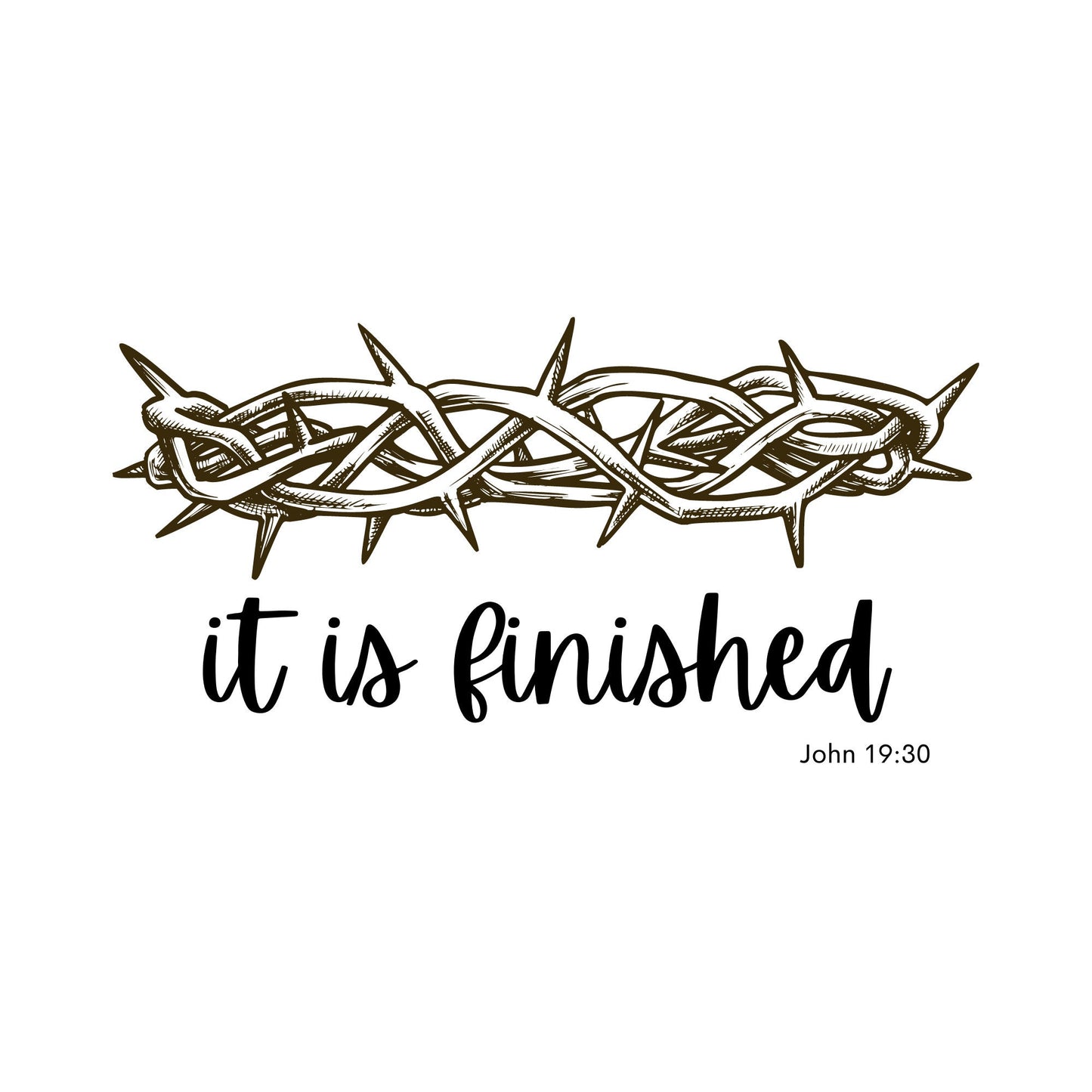 It is Finished Sticker