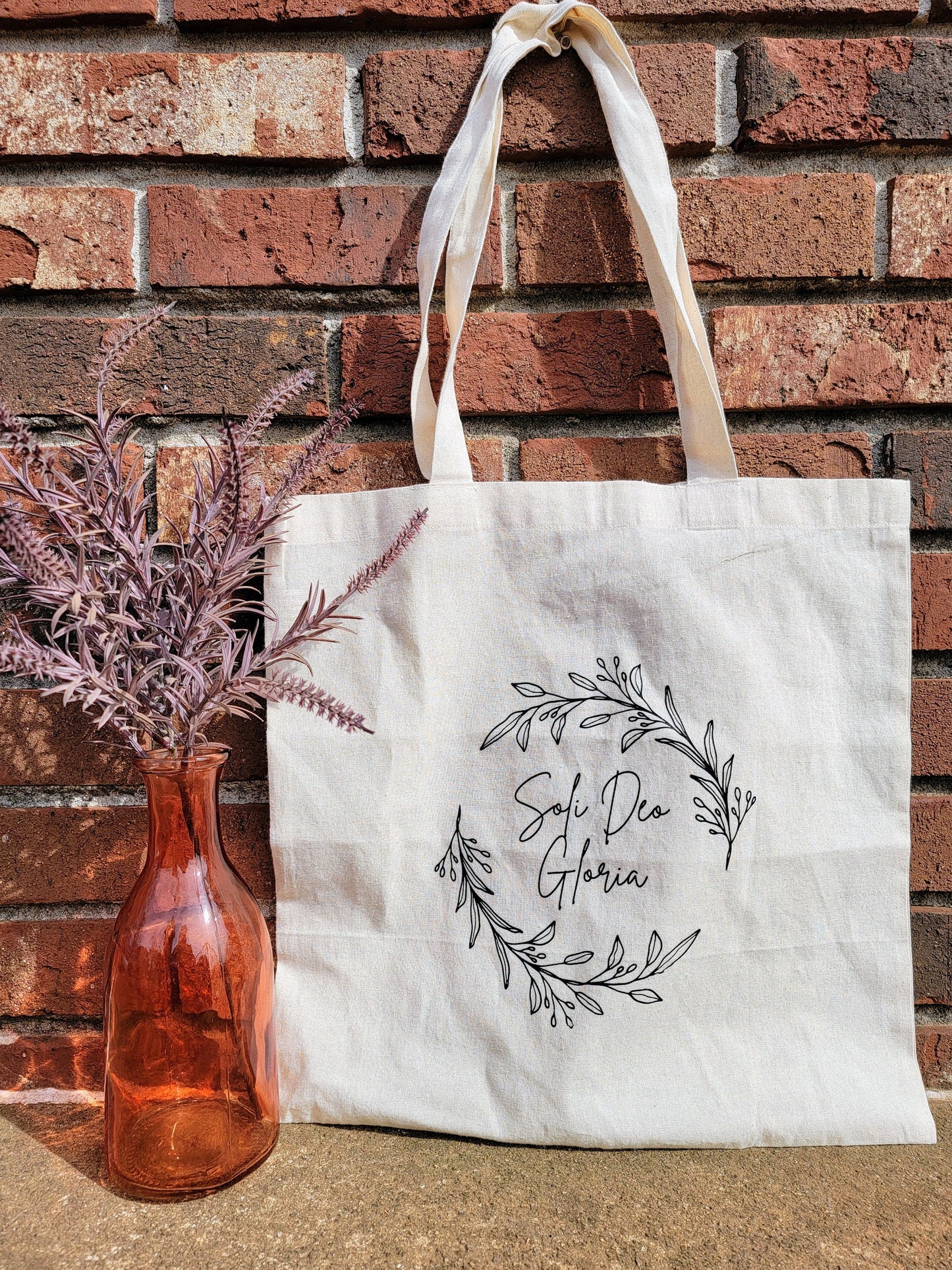 Soli Deo Gloria Canvas Bag