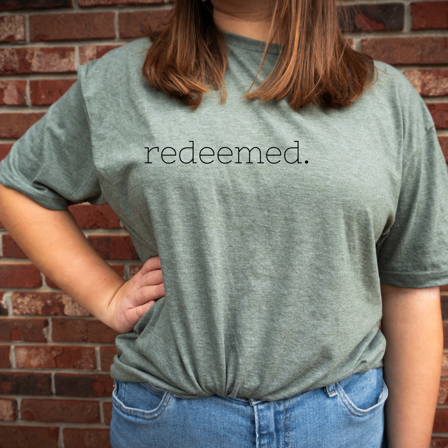 Redeemed Shirt  (lowercase)