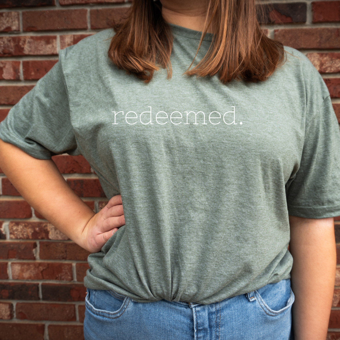 Redeemed Shirt  (lowercase)