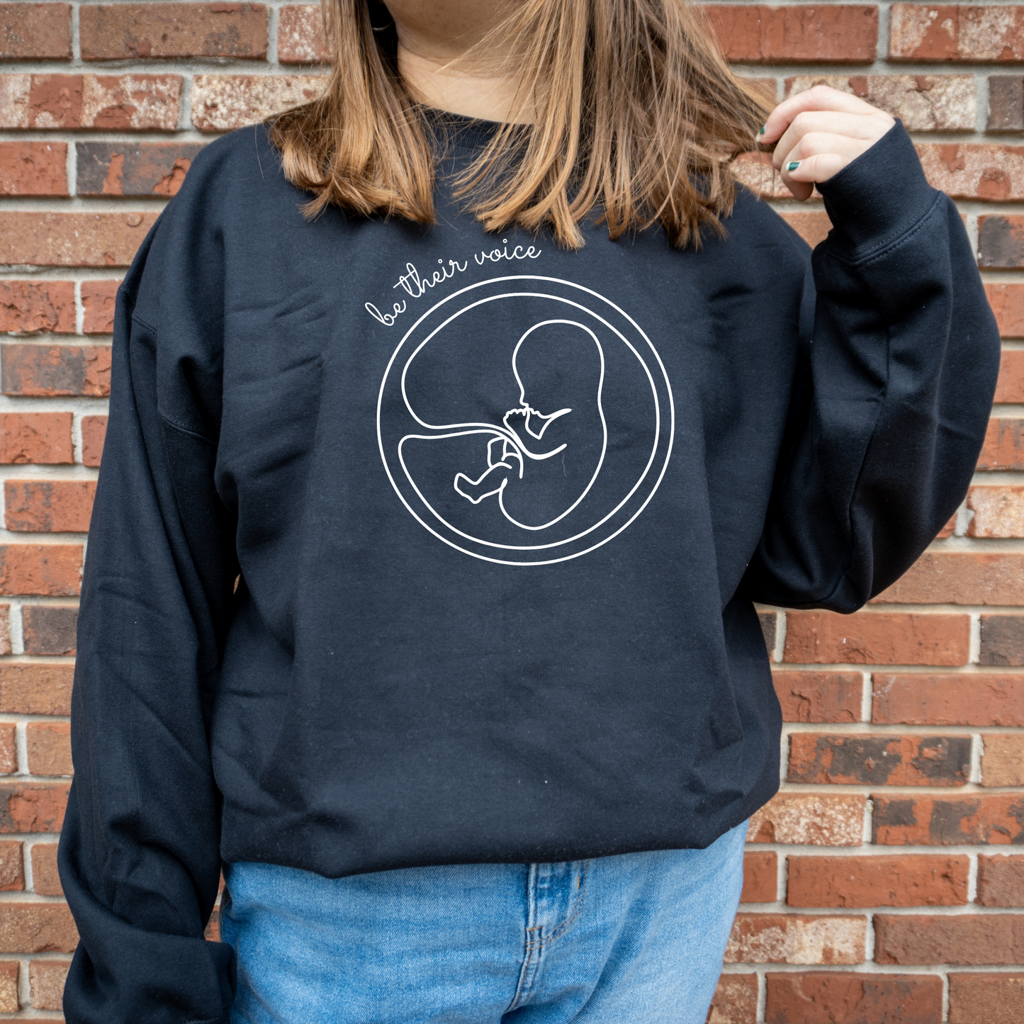 Be Their Voice Sweatshirt