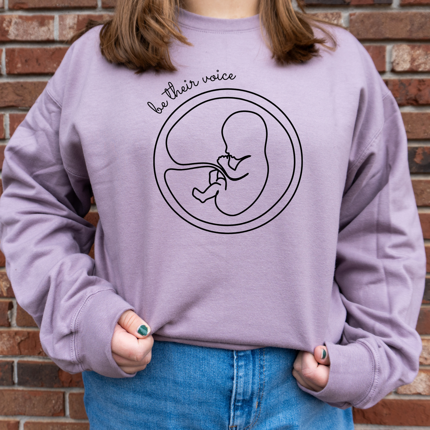 Be Their Voice Sweatshirt