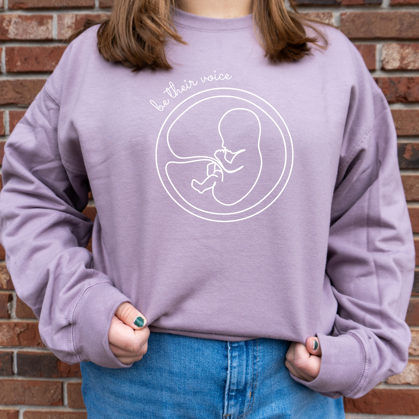 Be Their Voice Sweatshirt