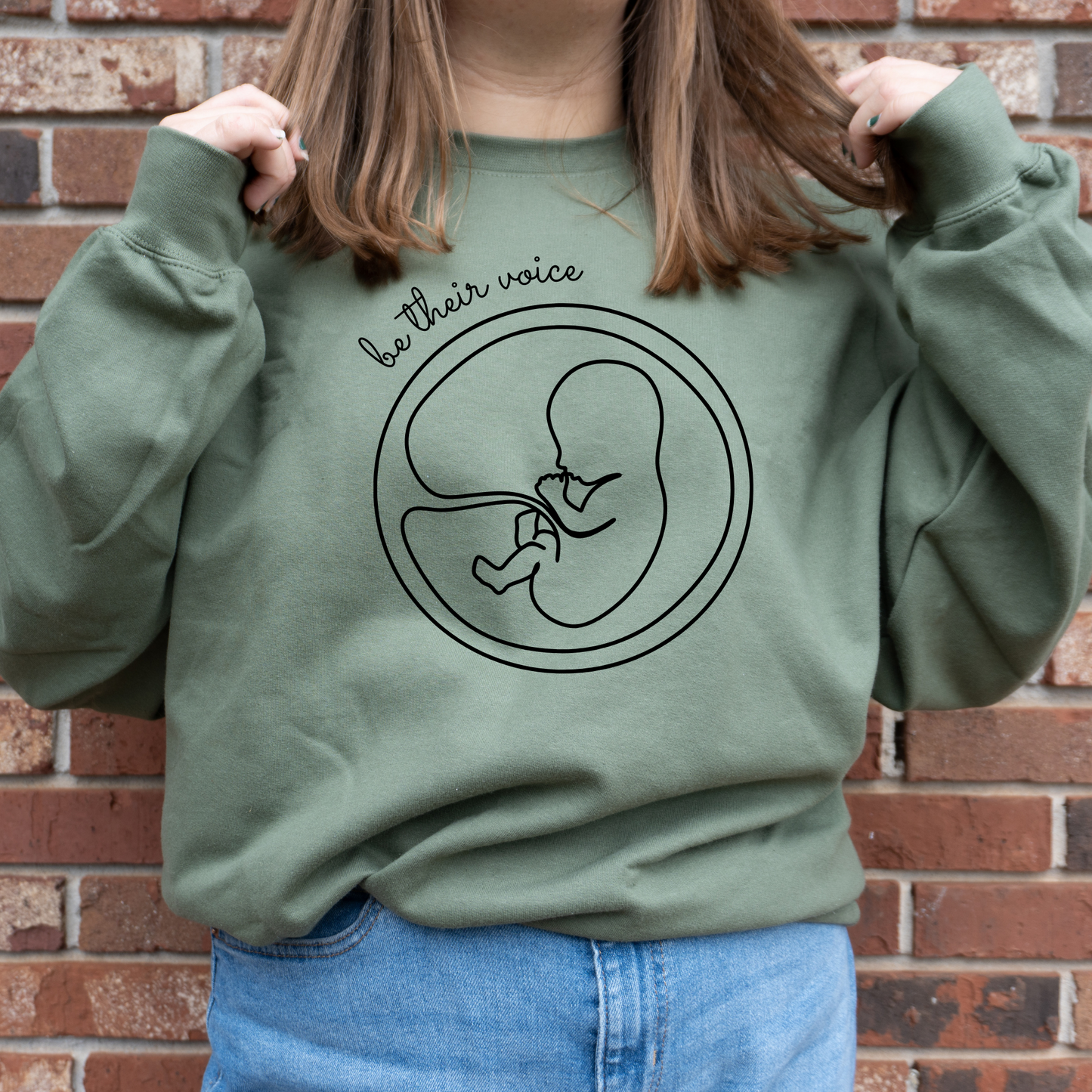 Be Their Voice Sweatshirt