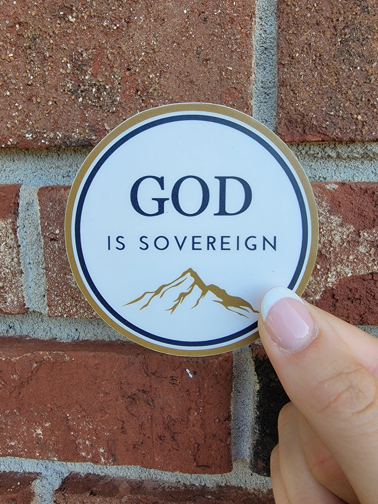 God is Sovereign Sticker