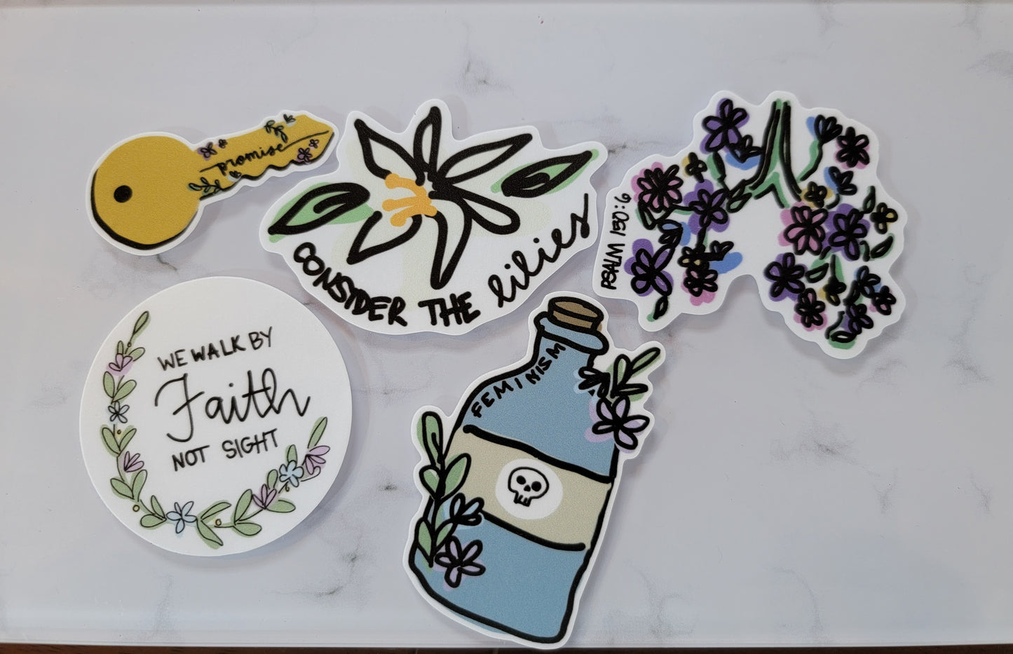 Olive Branch Sticker Set