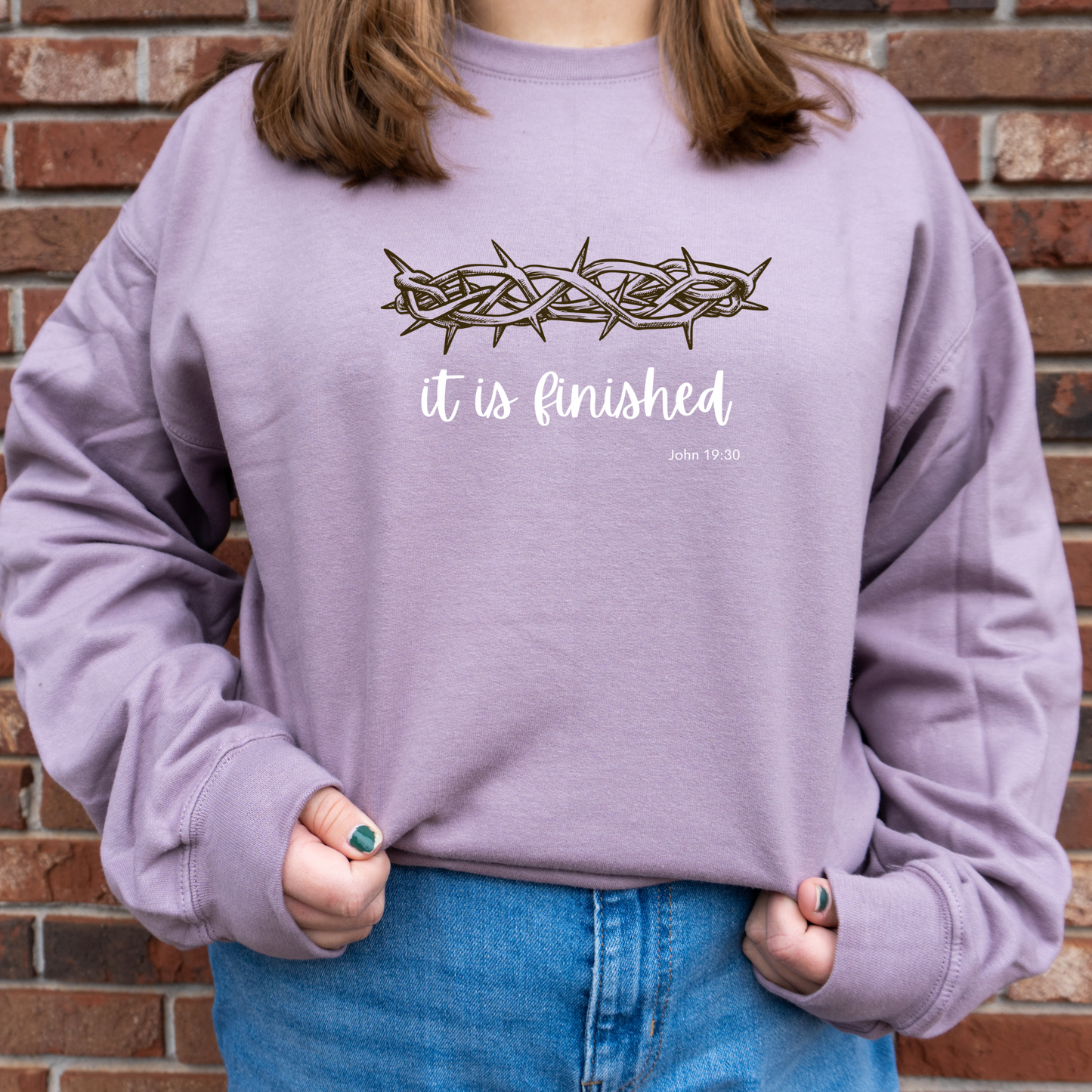 It is Finished Sweatshirt