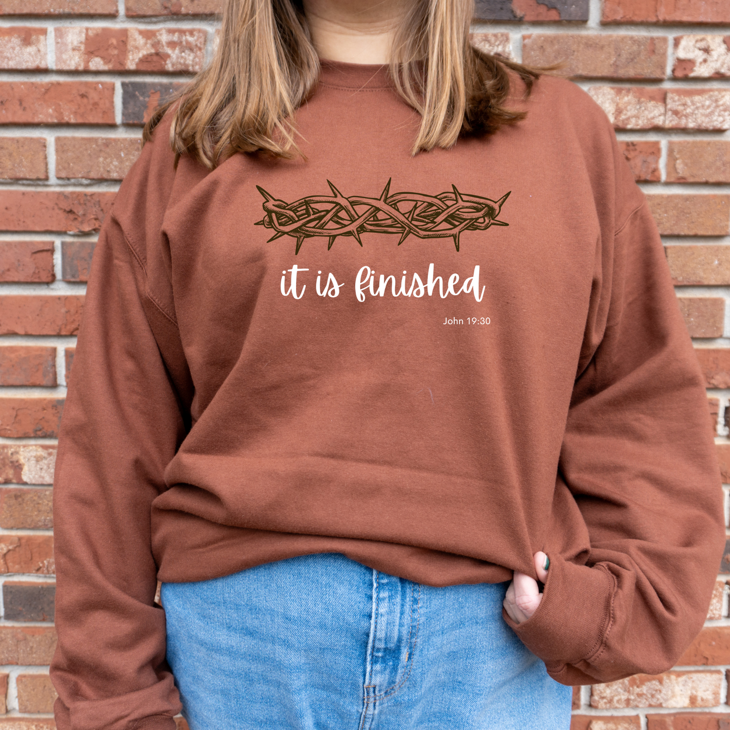 It is Finished Sweatshirt