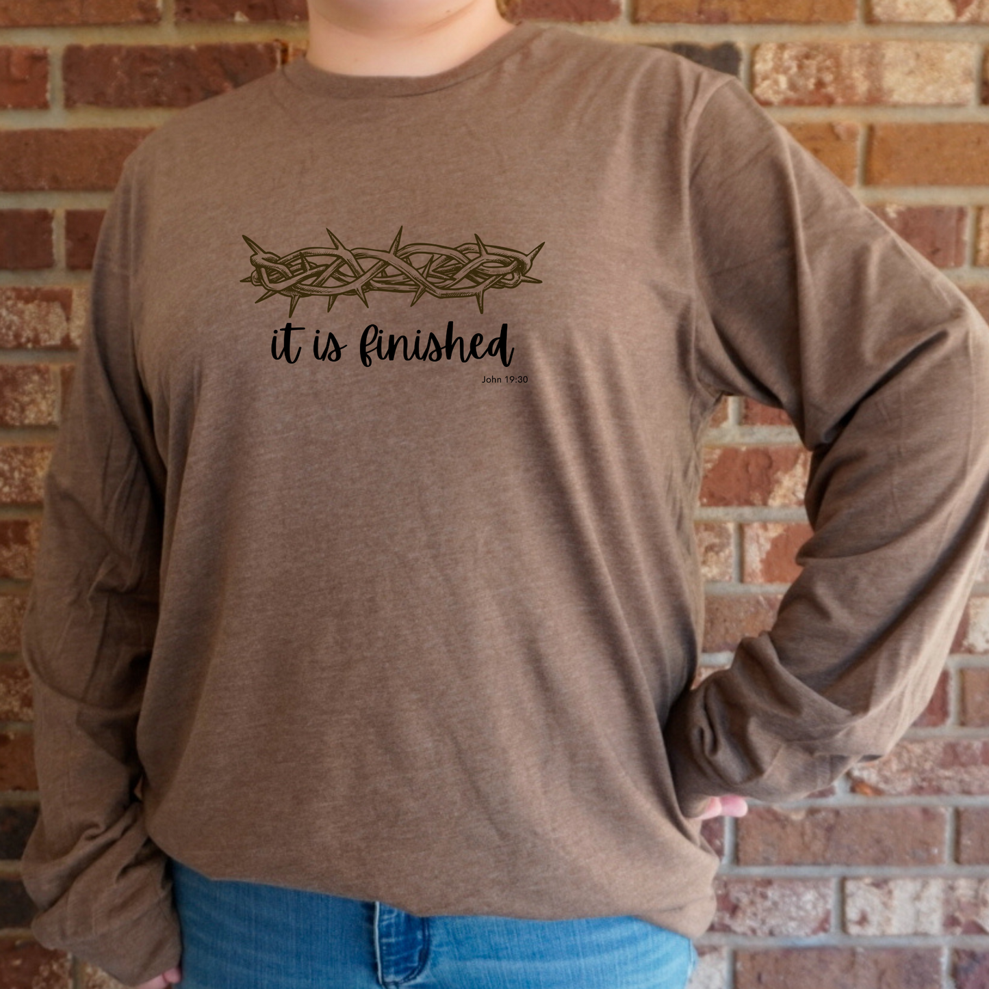 It is Finished Long Sleeved Shirt