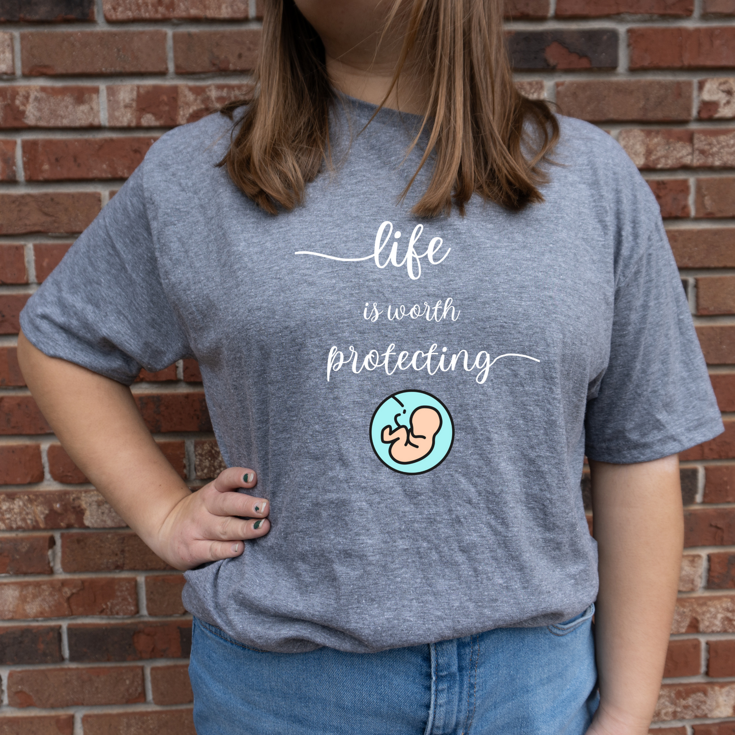 ✨️Clearance! Life is Worth Protecting Shirt