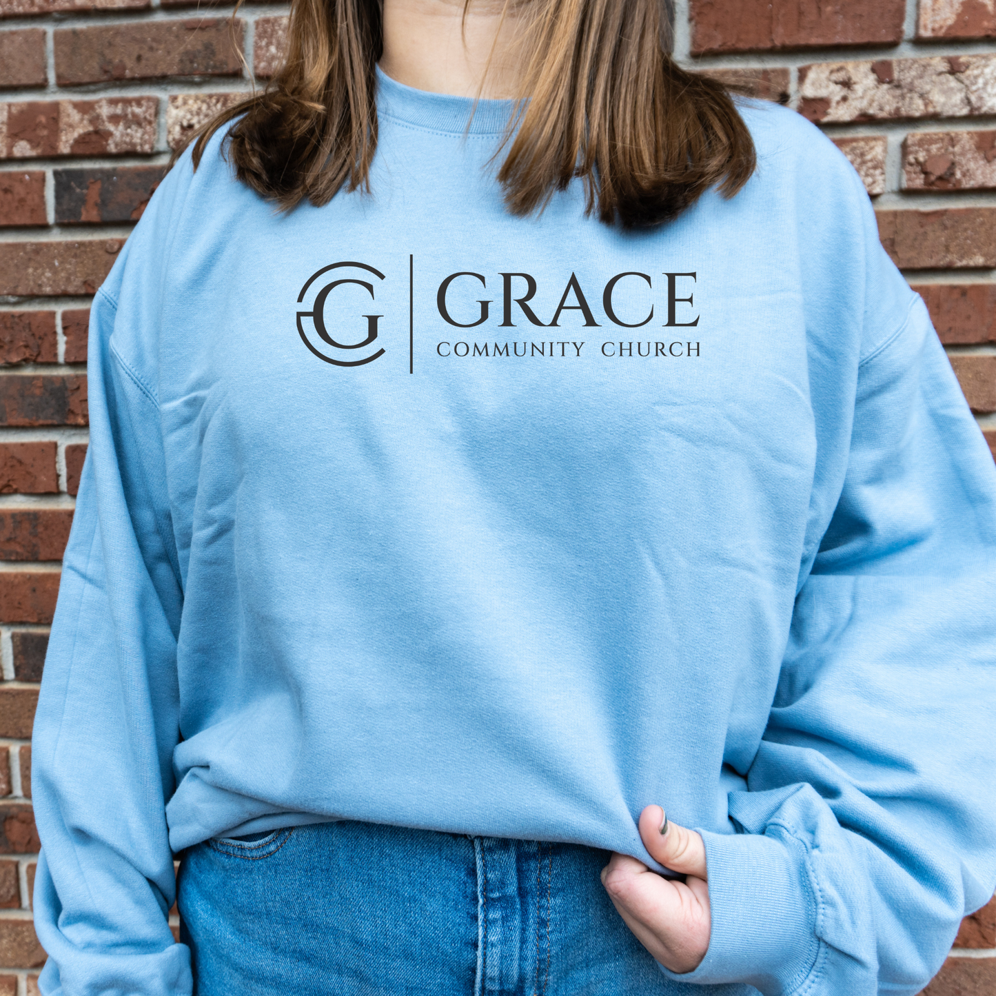 Grace Community Church Sweatshirt (no hood)