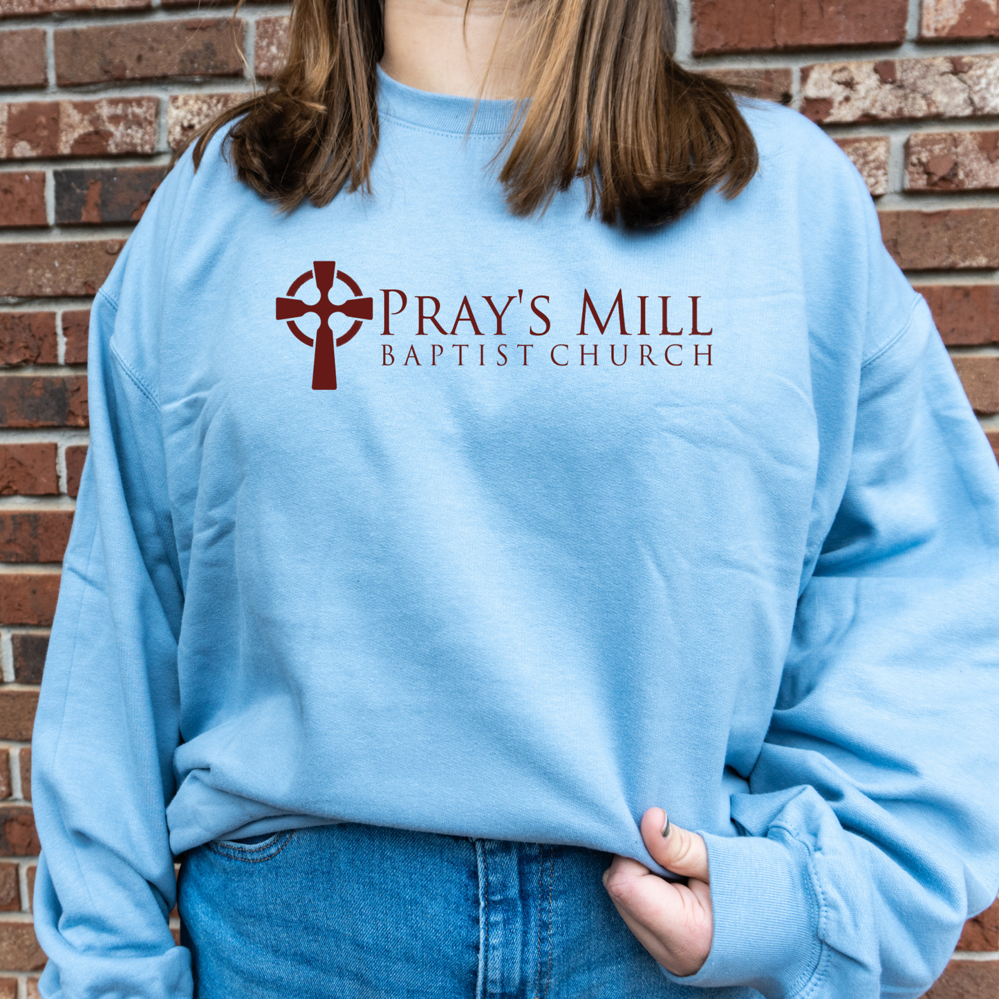 NEW Pray's Mill Baptist Church Sweatshirt (no hood)