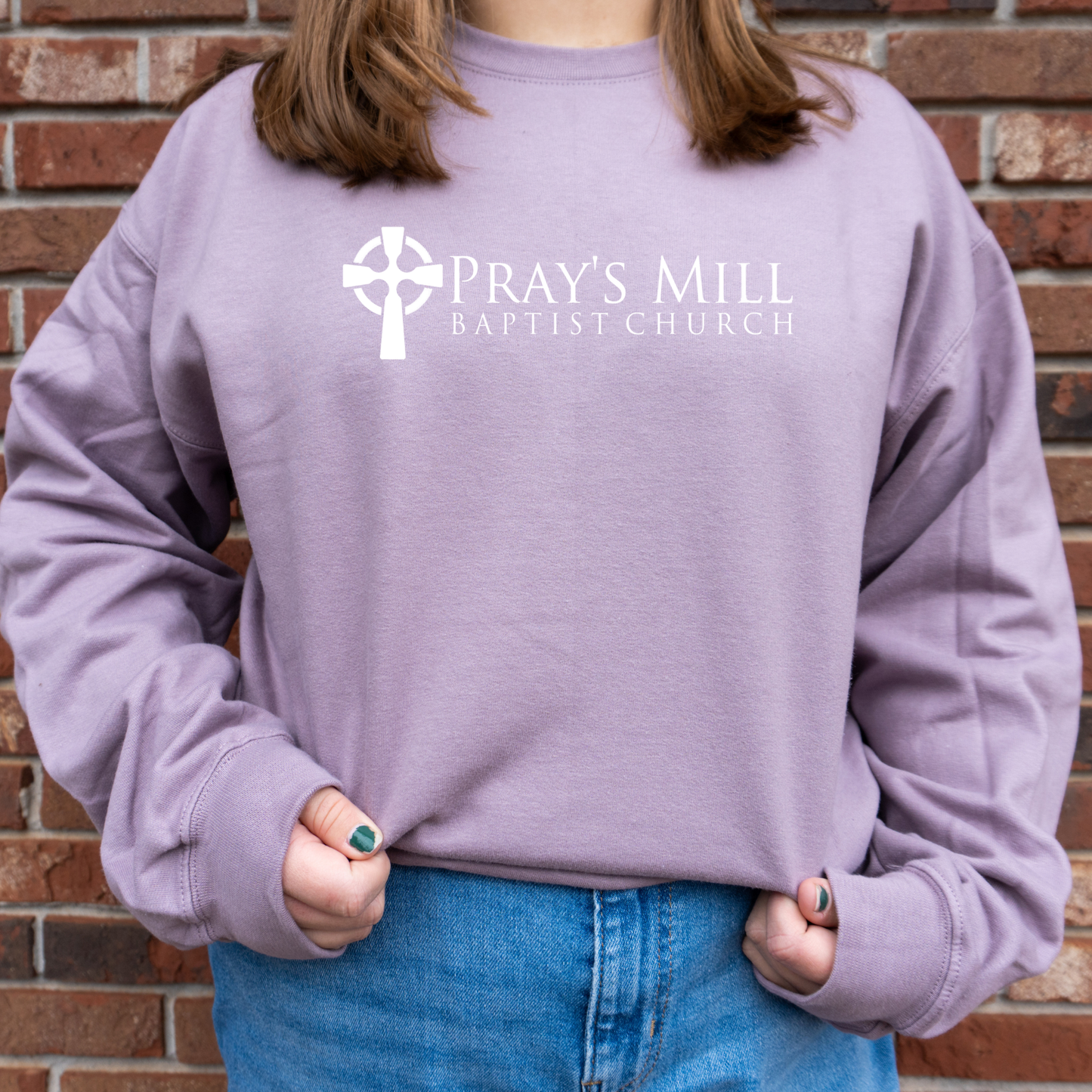NEW Pray's Mill Baptist Church Sweatshirt (no hood)