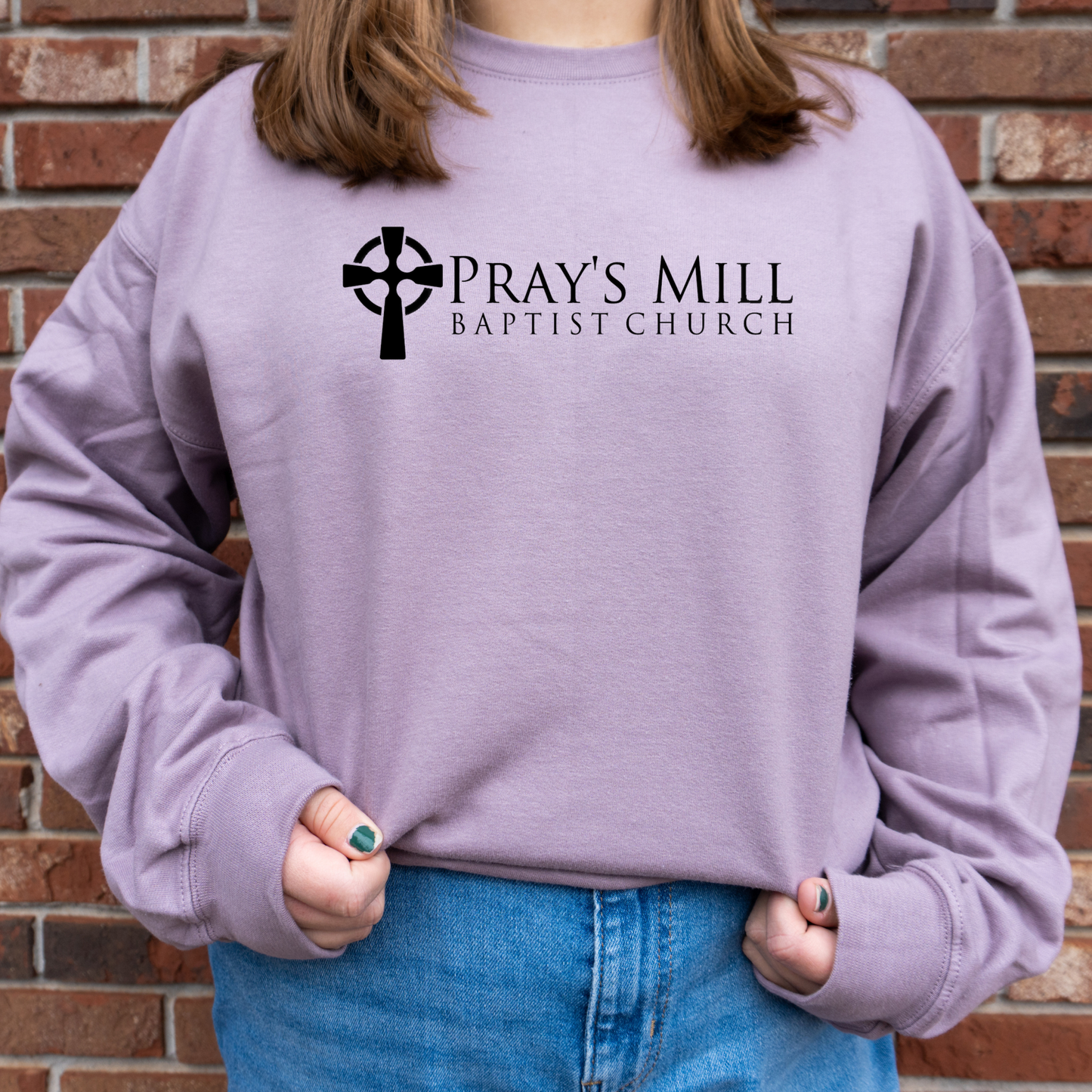 NEW Pray's Mill Baptist Church Sweatshirt (no hood)