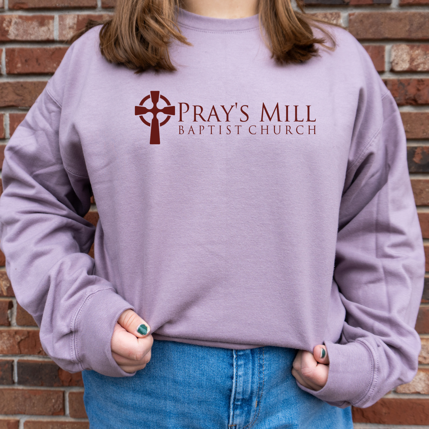 NEW Pray's Mill Baptist Church Sweatshirt (no hood)
