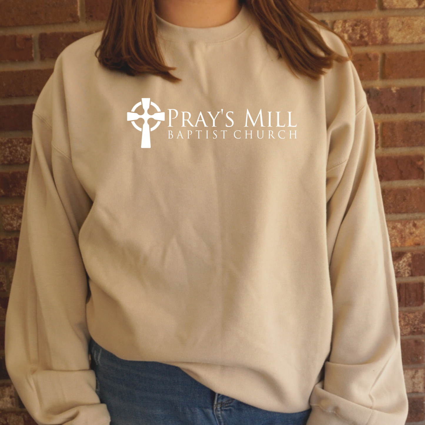 NEW Pray's Mill Baptist Church Sweatshirt (no hood)
