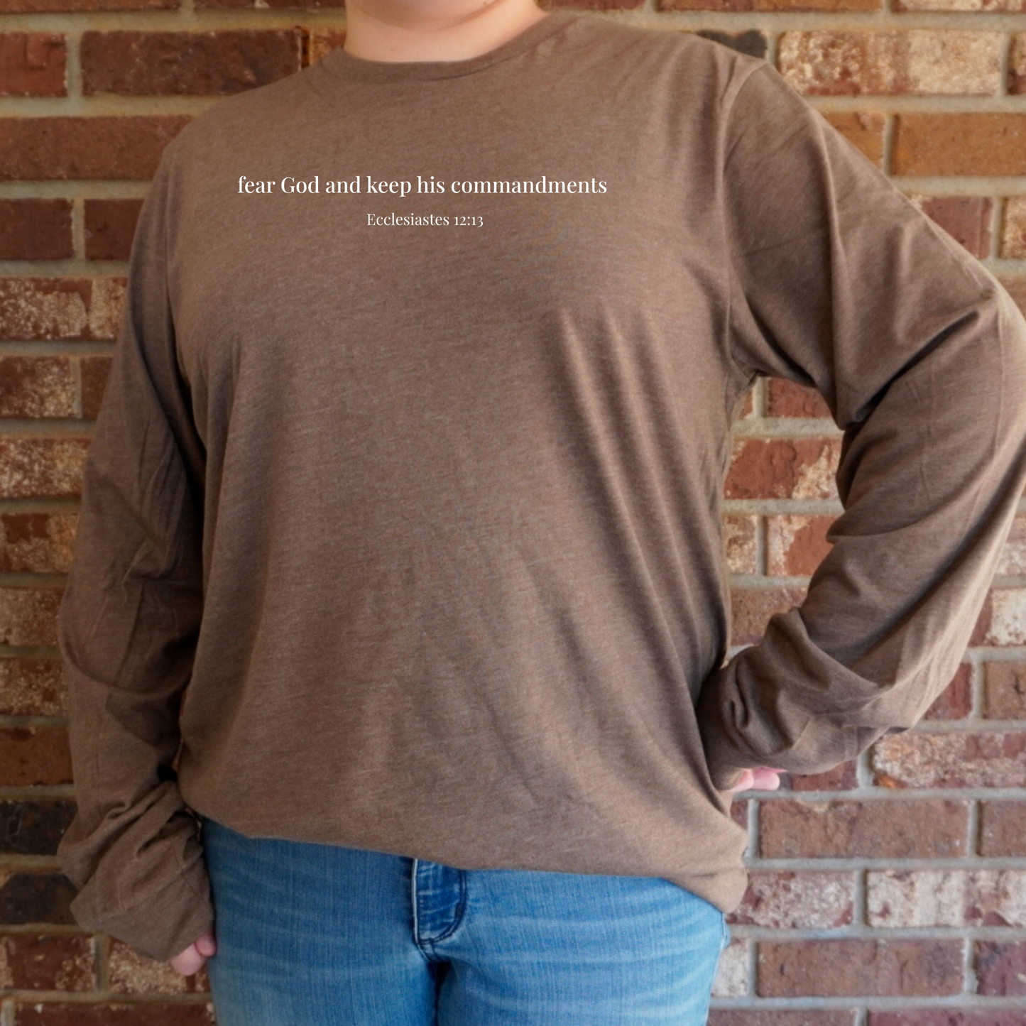 Ecclesiastes 12:13 Long Sleeved Shirt