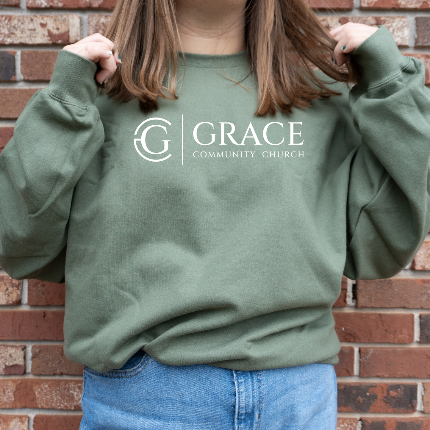 Grace Community Church Sweatshirt (no hood)