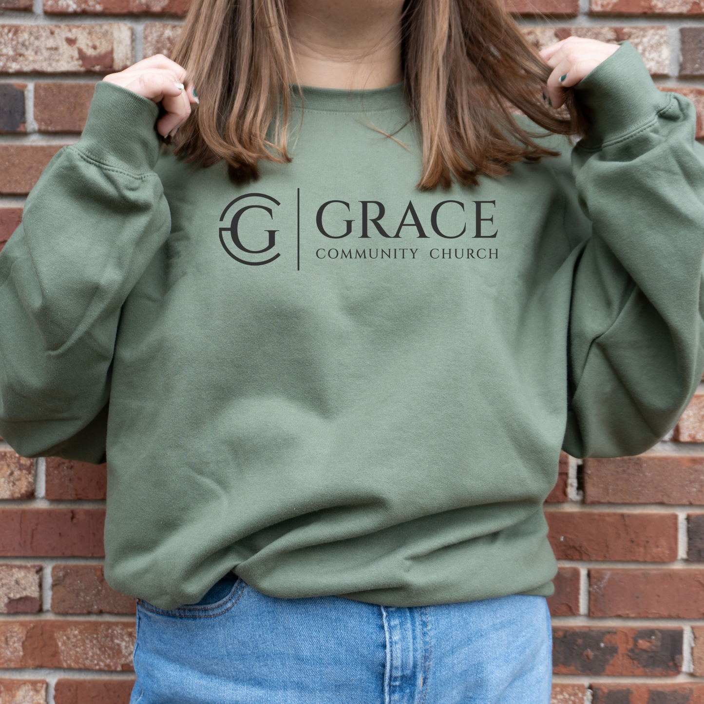 Grace Community Church Sweatshirt (no hood)