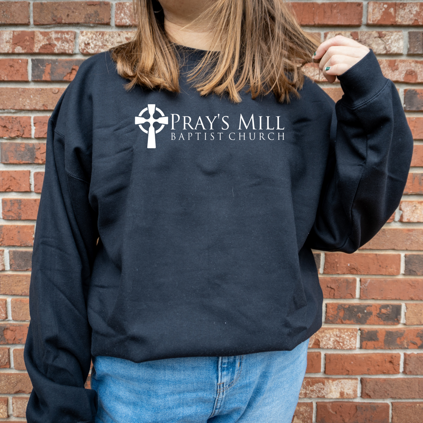 NEW Pray's Mill Baptist Church Sweatshirt (no hood)