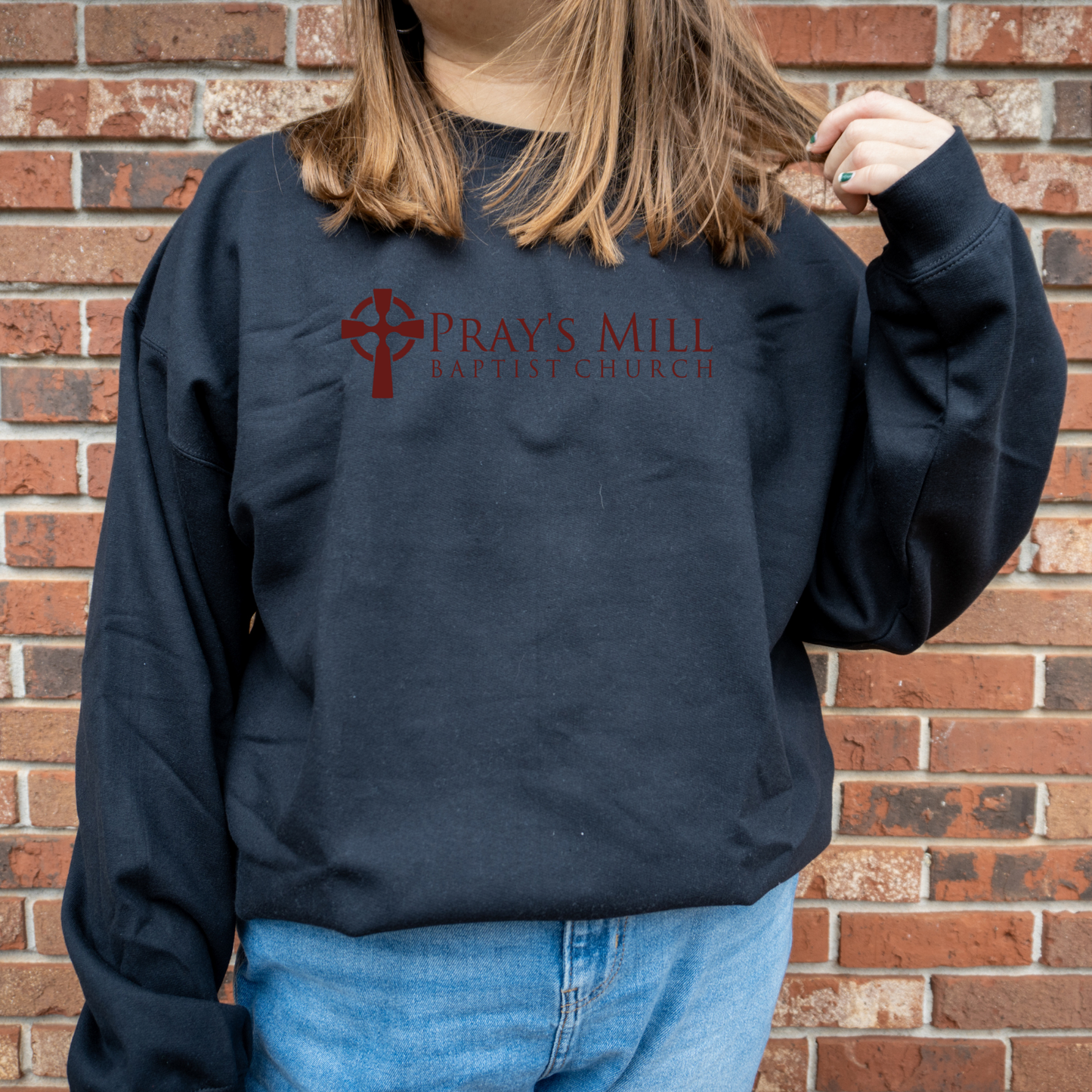 NEW Pray's Mill Baptist Church Sweatshirt (no hood)