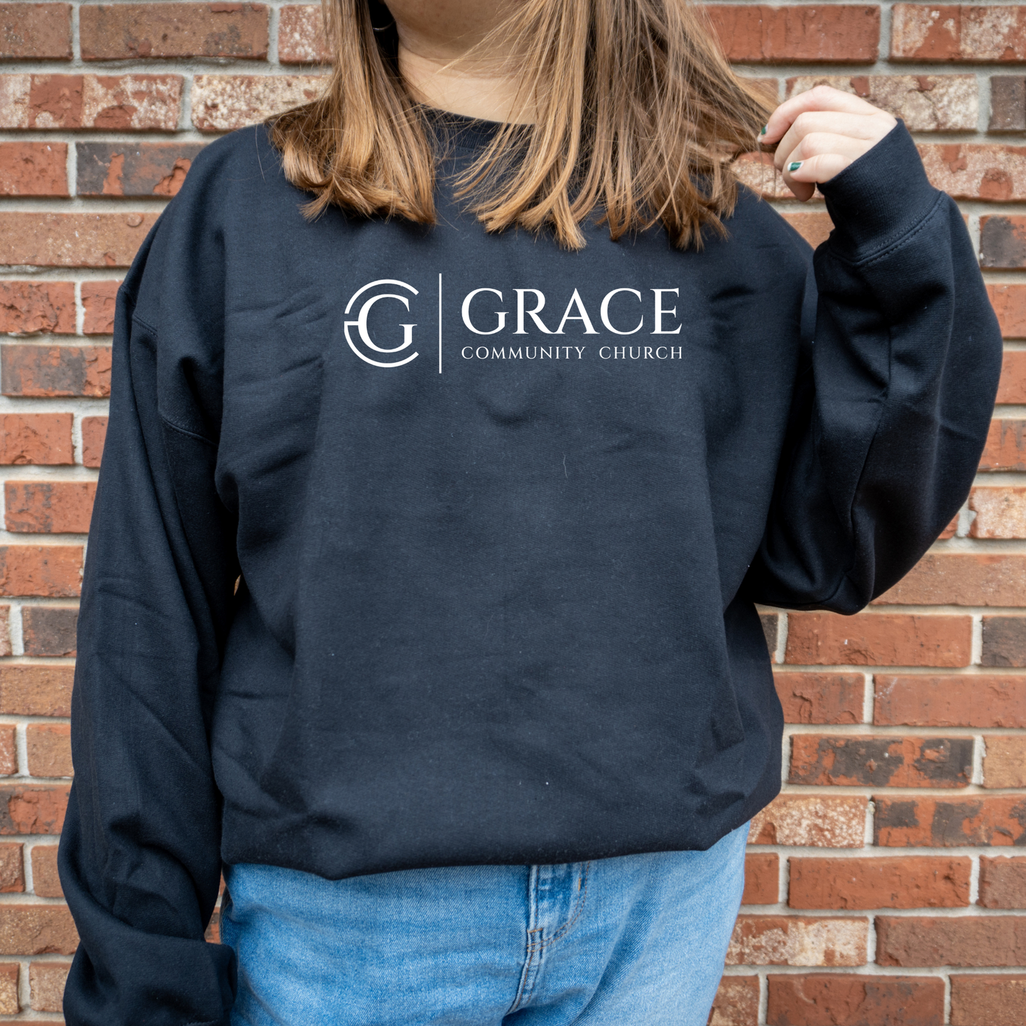 Grace Community Church Sweatshirt (no hood)
