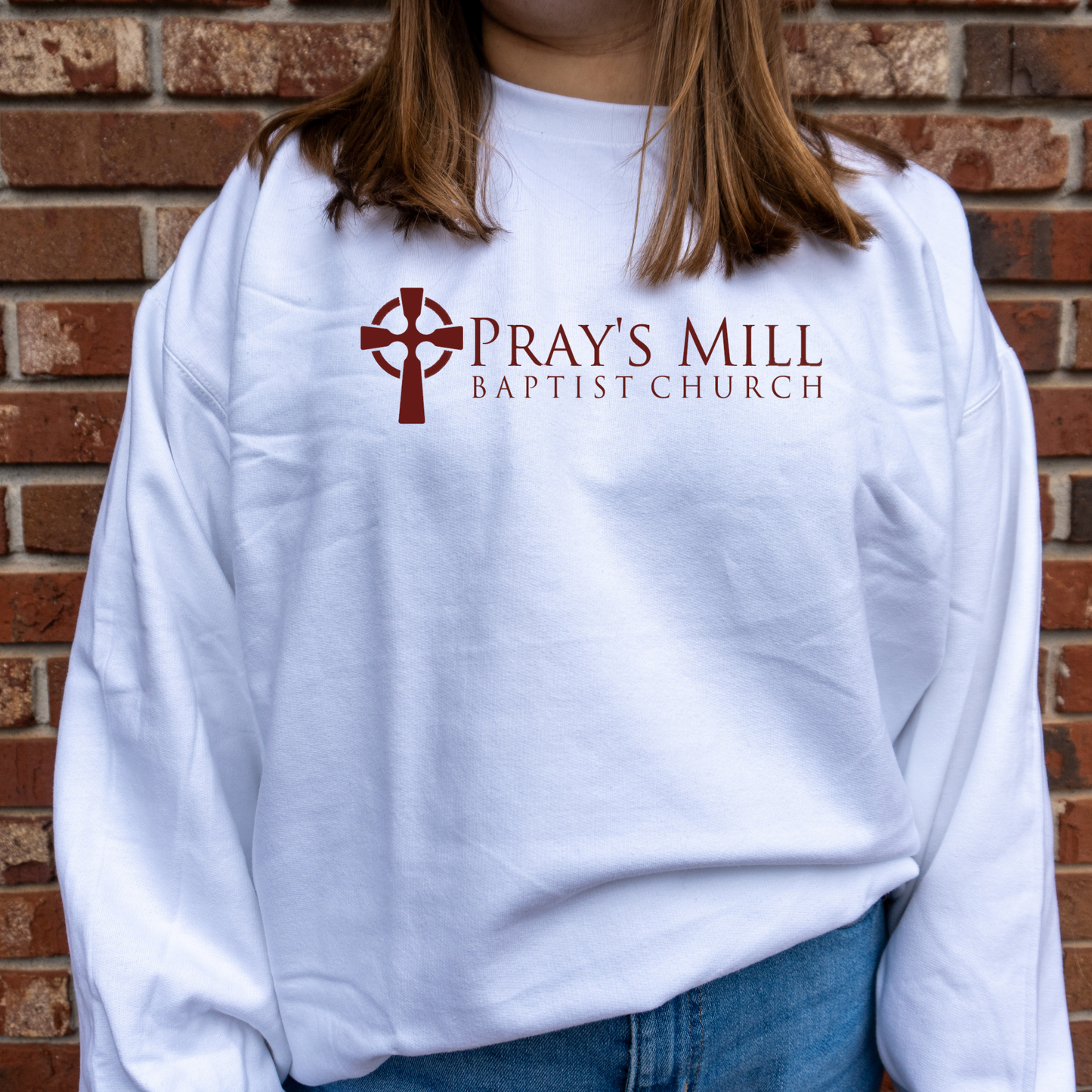 NEW Pray's Mill Baptist Church Sweatshirt (no hood)