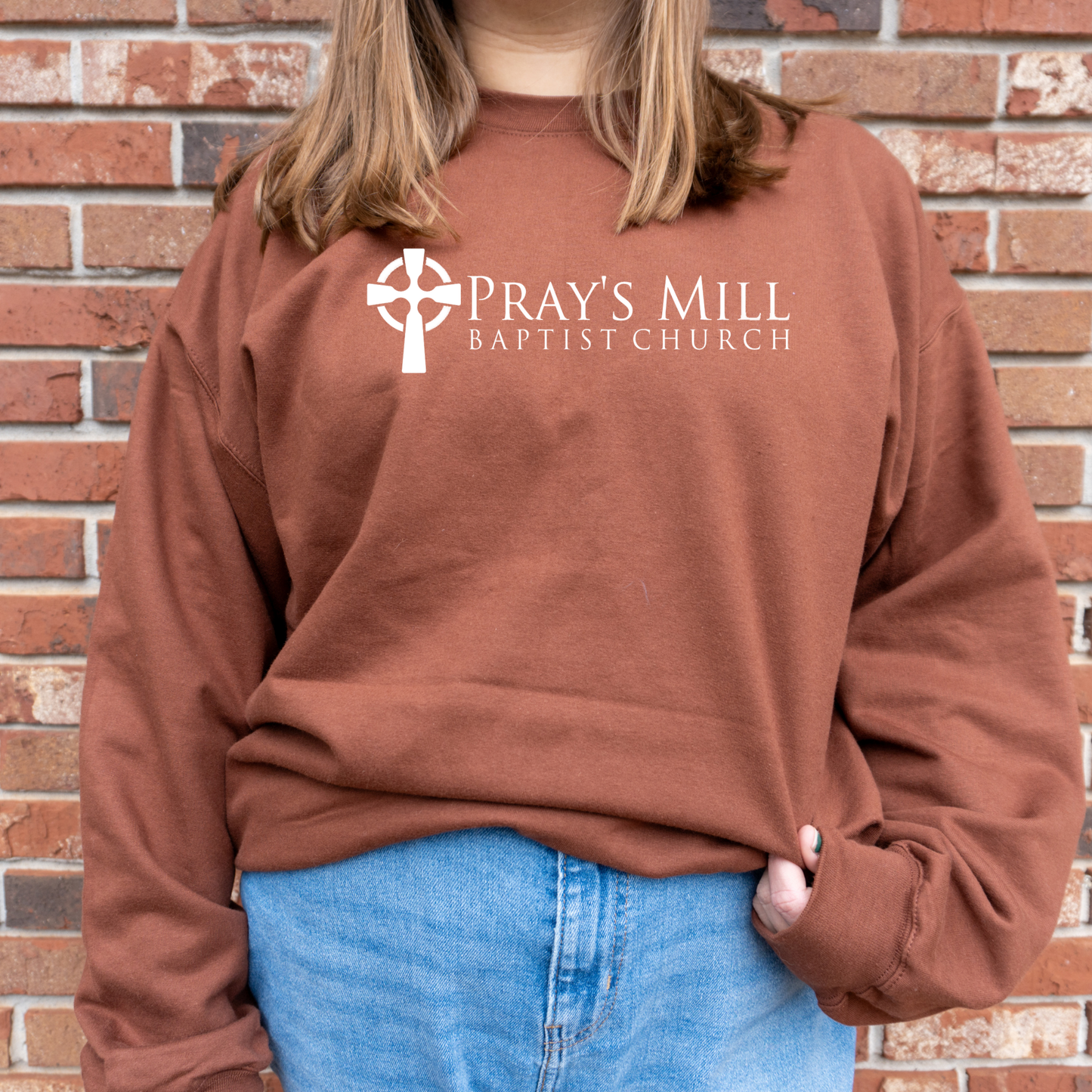 NEW Pray's Mill Baptist Church Sweatshirt (no hood)