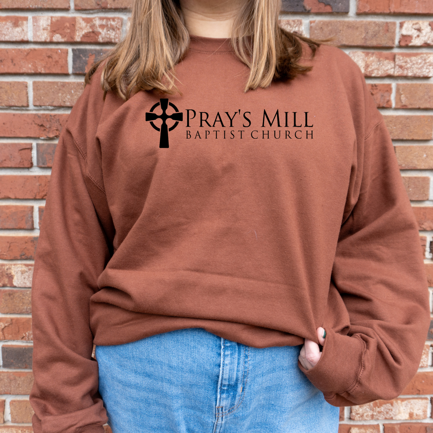 NEW Pray's Mill Baptist Church Sweatshirt (no hood)