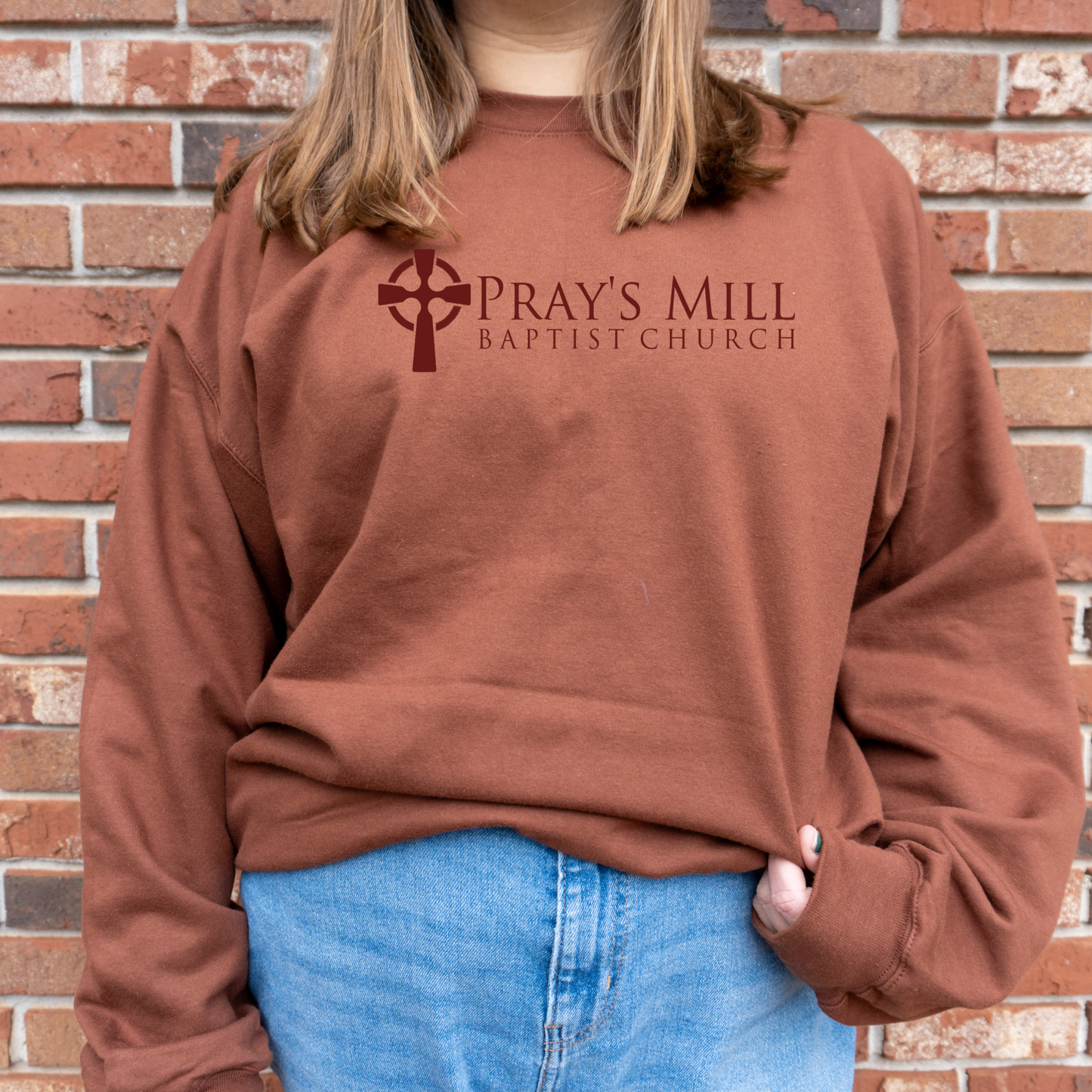 NEW Pray's Mill Baptist Church Sweatshirt (no hood)