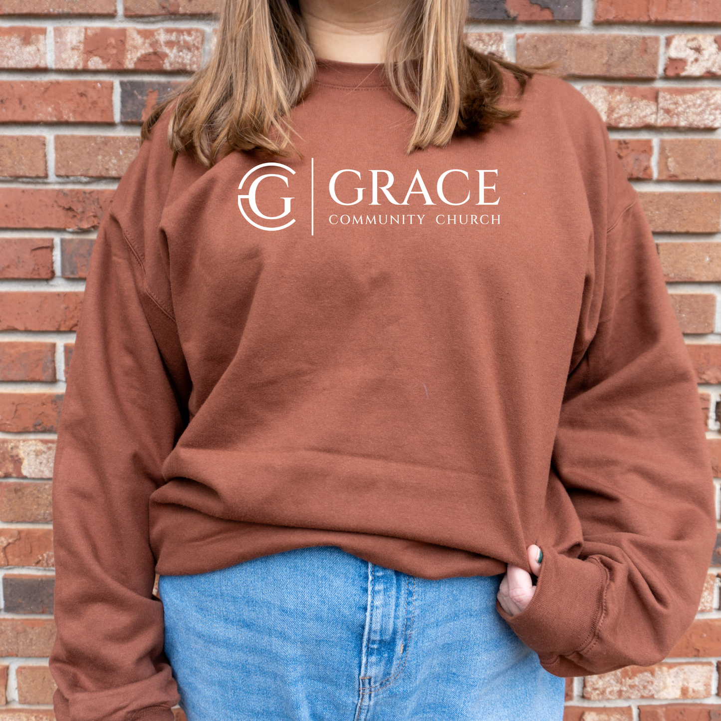 Grace Community Church Sweatshirt (no hood)