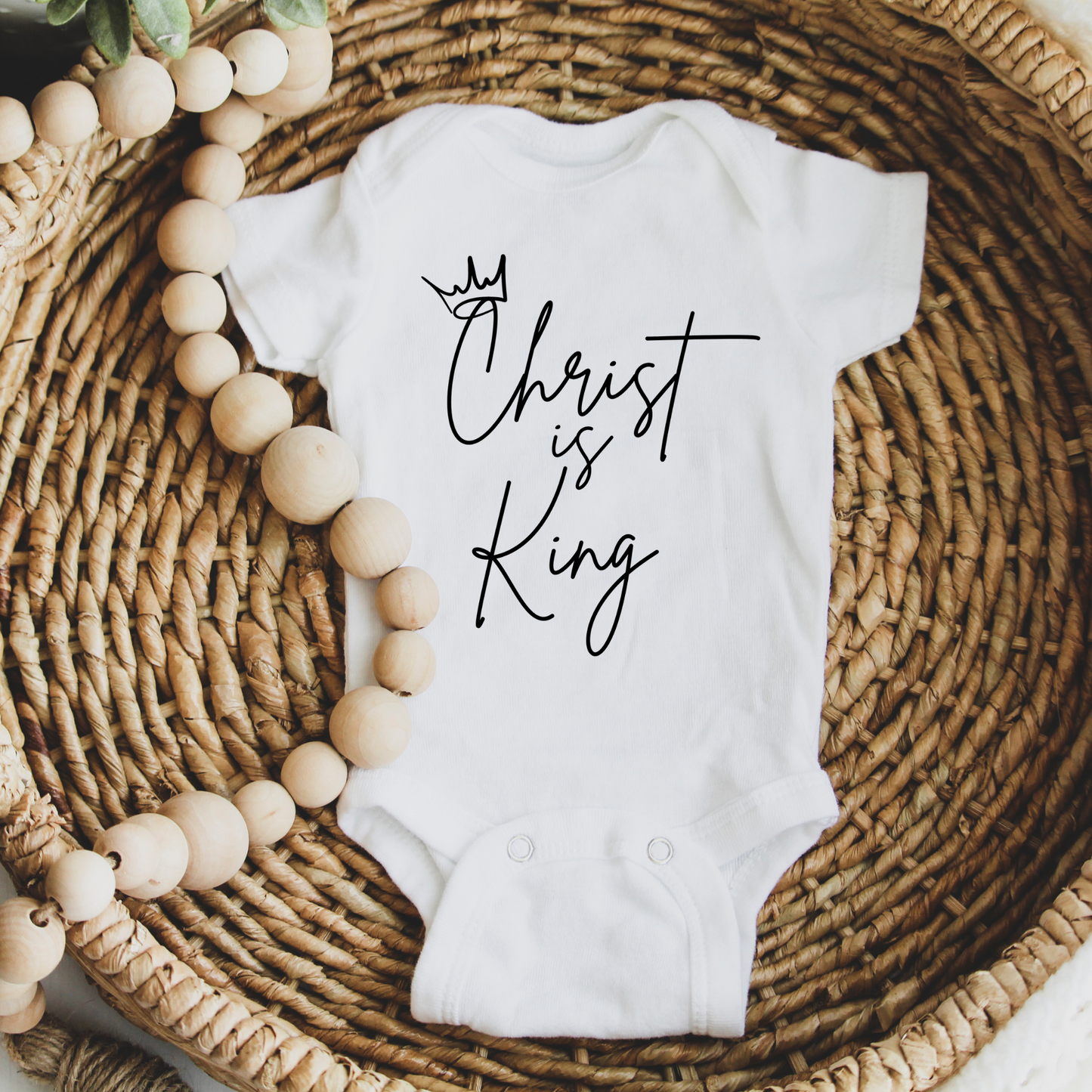 Christ is King Onesie