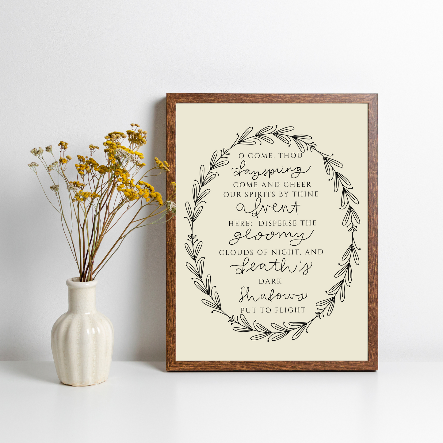 O Come, Thou Dayspring Print