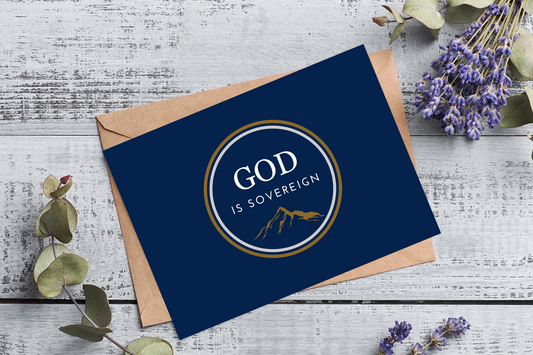 God is Sovereign Greeting Cards