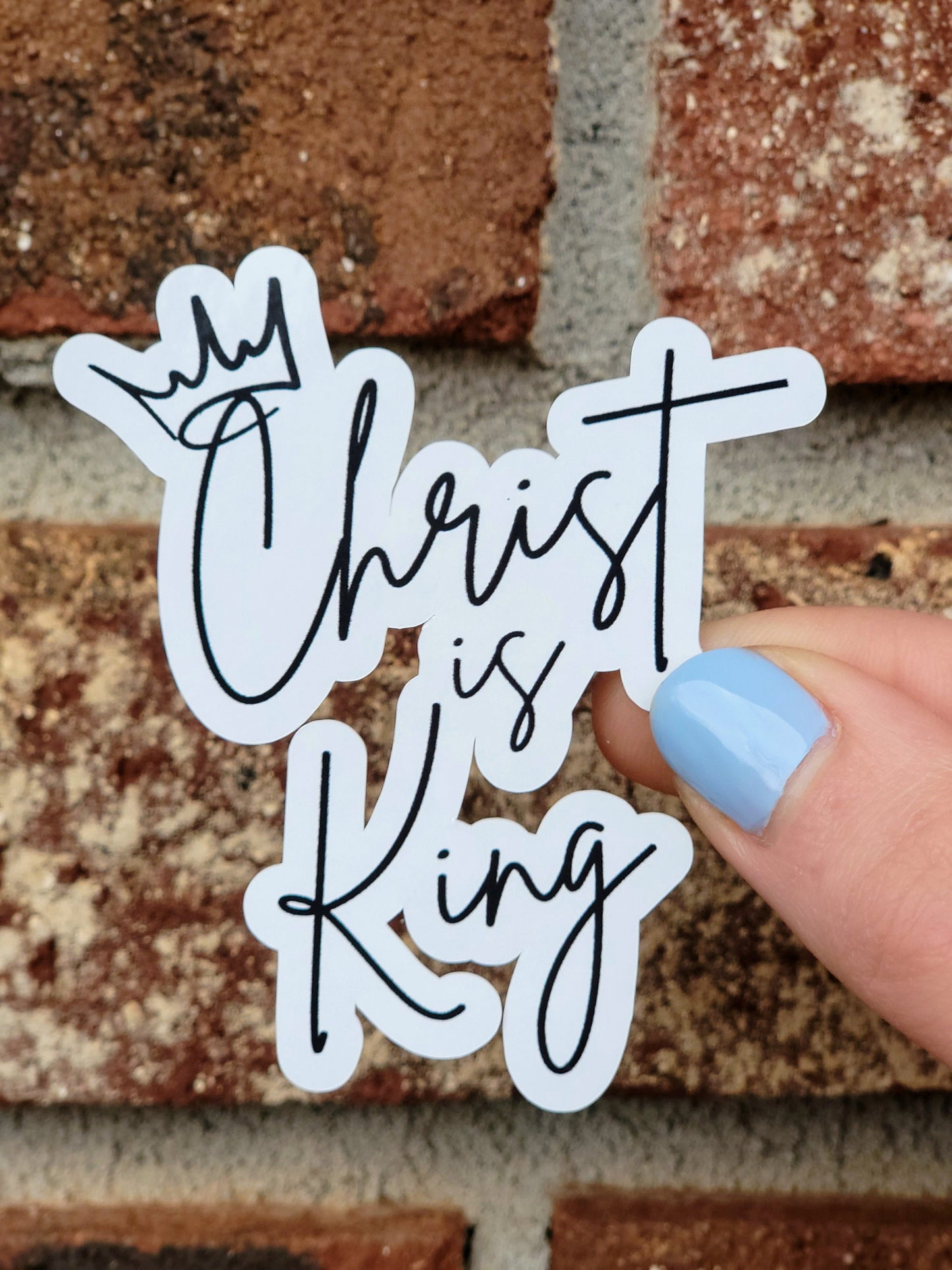 Christ is King Sticker