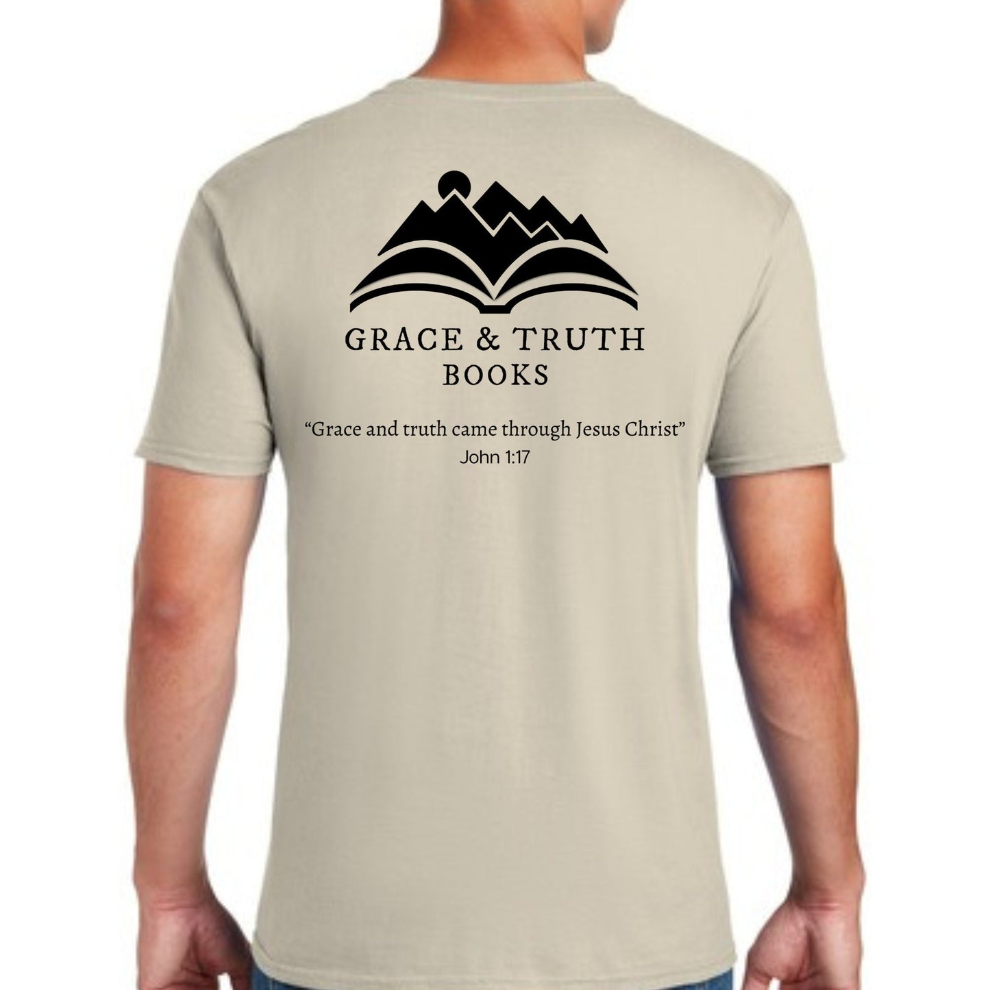 Grace and Truth Books Shirt (design on back)